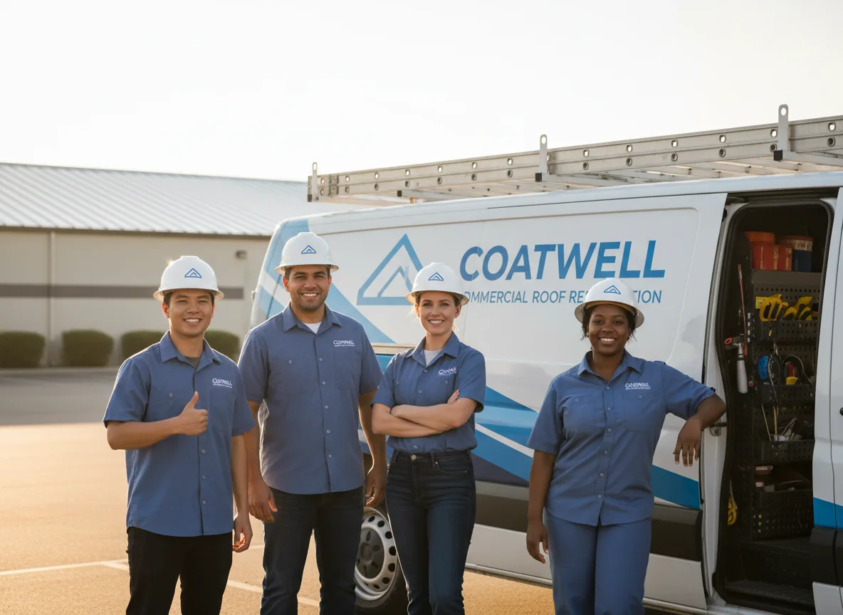 Commercial roof coating company in Sorrento, ME